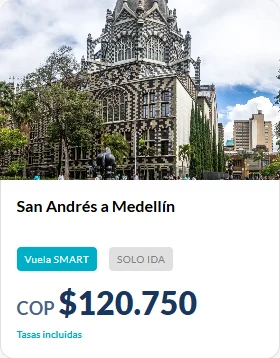 San Andrés a Medellín